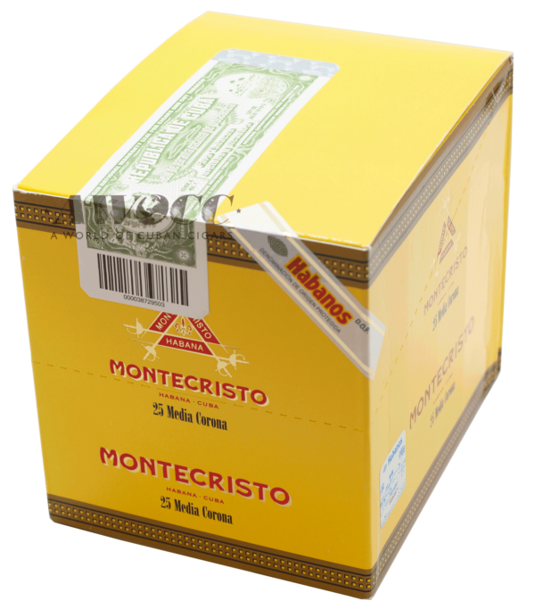 Montecristo 25 Media Corona (tins of 5)